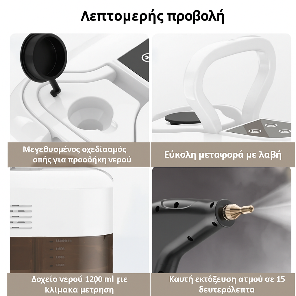 καθολικός ατμοκαθαριστής πίεσης